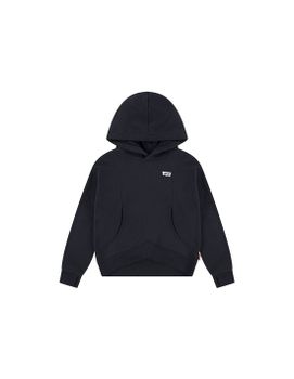 Sudadera Levis Batwing Patch Hoodie Niña Negro