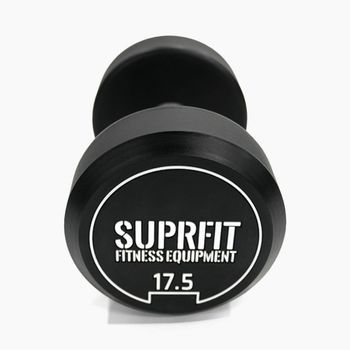 Mancuernas Cpu Suprfit 17,5 Kg (individual), Negro