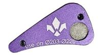 iman formula para sensor de velocidad e bike disco de 6 agujeros 203 220mm morado