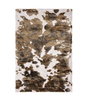Masai 14099 - Alfombra Pelo Suave - Diseño Toro Normando