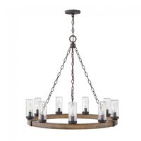 lampara de techo sawyer 9 luces