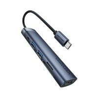 docking station vention thjhb 6en1 usb-c a hdmi 4kusb 30sdpd gris