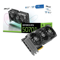 pny geforce rtx 5070 ti 16gb triple fan oc