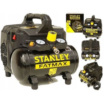 Stanley Compresor Sin Aceite 6l 550w 8br