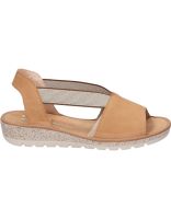 sandalias de piel para mujer doctor cutillas 35413 color cuero 36