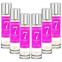 6x caravan perfume de mujer n7 - 150ml