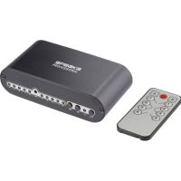 conmutador toslink speaka professional 4 entradas 2 salidas