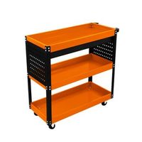 organizador de herramientas carrito con ruedas de 3 niveles carro taller garaje