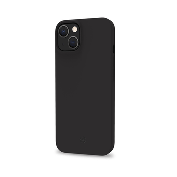CELLY COVER PLANET 100 MATERIAL RECICLADO IPHONE 14 MAX NEGRA