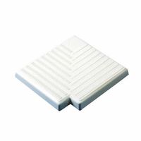 componente rejilla esquina rebosadero agua piscina 90 grados 20mm kripsol-hayward - 195 mm 20mm