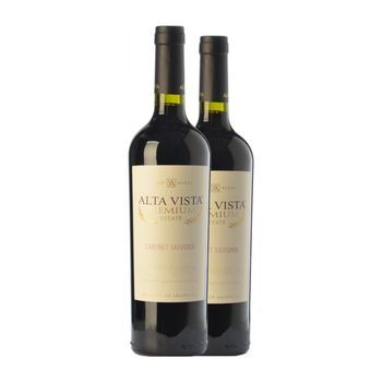 Altavista Vino Tinto Premium Mendoza Crianza 75 Cl 14.5% Vol. (pack De 2 Unidades)