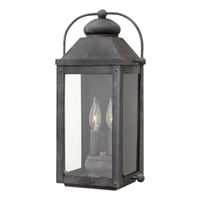 aplique de pared de exterior anchorage 2 luces