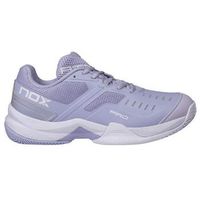 zapatillas nox at10 pro purpura blanco mujer