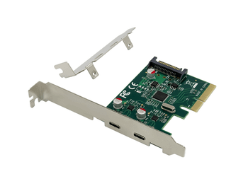 CONTROLADORA CONCEPTRONIC PCI EXPRESS X4 2 PUERTOS USB 3.2 GEN2 (2XUSB-C)