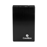 box hdd 35in coolbox sca-3533 usb30 black al um
