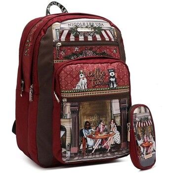 Nicole Lee Bolsa de viaje MOCHILA DE NYLON + ESTUCHE SISTERS SECRET para mujer
