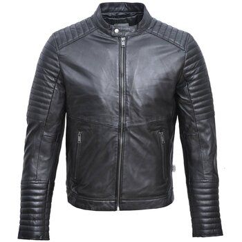 Lee Cooper Cazadora de cuero Chaquetas Abrigos-HOMBRES para hombre