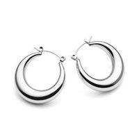 pendientes de acero inoxidable para mujer