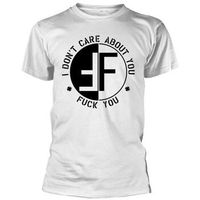 fear camiseta i dont care about you para mujer