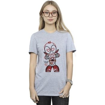 Marvel Camiseta BI21071 para mujer