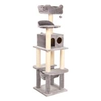 la digue iii cat tree - light grey