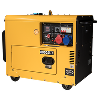 8000se-t generador diesel insonorizado full power 79 kvas 400v  60 kw 230v