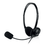 ewent - ew3568 auriculares usb con microfono
