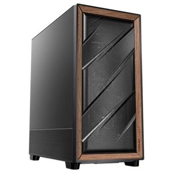 Carcasa Antec FLUX SE Midi Tower ATX EATX ITX micro ATX Negro Madera Gaming