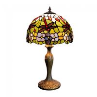 lampara de sobremesa compact cristal tiffany