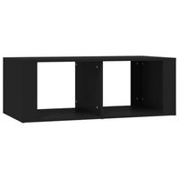 mesa de centro de diseno moderno y minimalista 100 x 50 x 36 cm madera de ingenieria negra dec039545