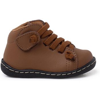 Pisamonas Botines Botitas Piel Lavable Niños Cordones Elásticos para niño