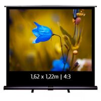 kimex pantalla de proyeccion portatil 162x122m formato 43