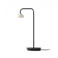lampara de mesa led absidiola mini alabastro brazo corto 35w