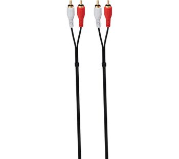 LOGIK L15RCA215 RCA AV Cable - 1.5 m, Gold