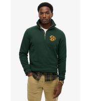 superdry para hombre m2014475a sudadera neon half zip track verde xxl casual algodon