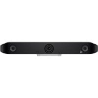 barra de video poly studio v52 4k ultra hd zoom digital 5x wifi blanco