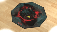 alfombrilla gaming para silla talius 800
