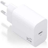 aisens a110-0940 cargador de pared gan 33w usb-c ai inteligente blanco