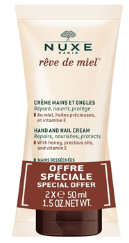 Nuxe Rêve de Miel Crema de Manos y Uñas 2x50 ml