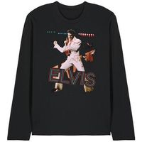 elvis presley camiseta manga larga hit the lights para mujer