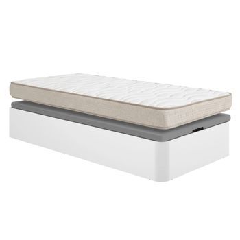 Pack Canapé Abatible Round Con Colchón Viscoelástico Nova 90 X 190 Cm