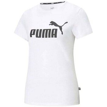 Puma Camiseta Ess Logo Tee para mujer