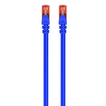 Ewent Cable de Red RJ45 Cat.6 U/UTP 5m Azul