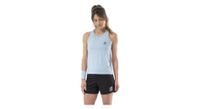 camiseta de tirantes compressport performance azul mujer