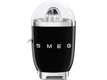 Exprimidor - Smeg CJF11BLEU, 0.2 l, 70 W, Negro