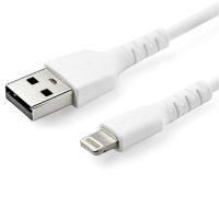 startech cable usb a lightning certificado mfi 2m blanco