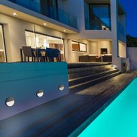 aplique de exterior led baker ii 3w