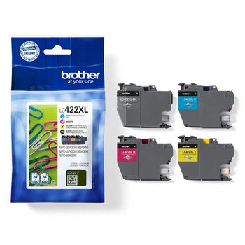 Brother LC-422XLVAL multipack 4 cartuchos de tinta (original)