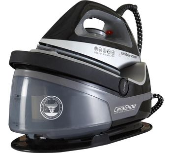 TOWER TurboCare T22006 Steam Generator Iron - Black & Grey, Black