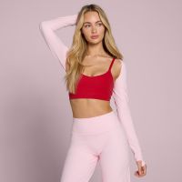 encogimiento de hombros tempo para mujer de mp - blush - xl